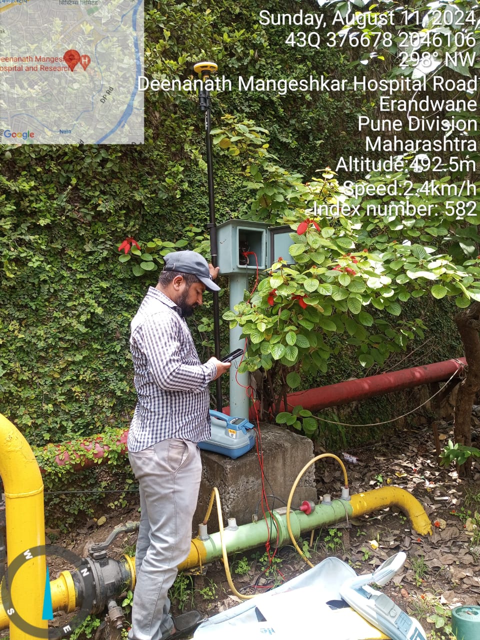 Gas equipment survey