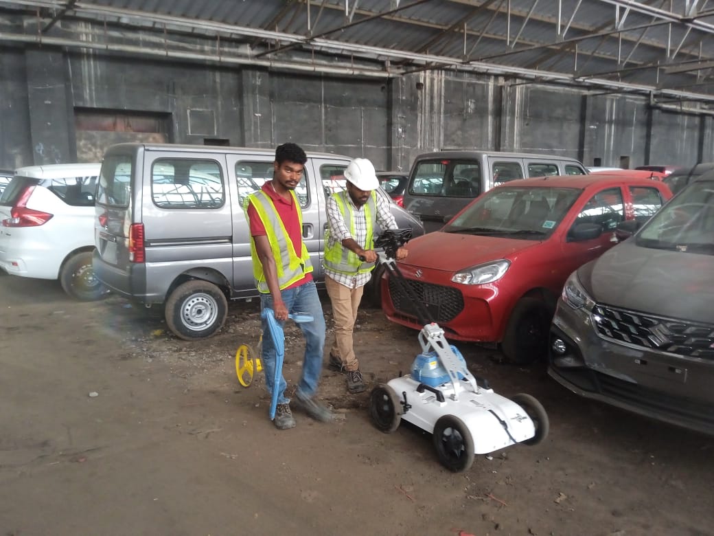 Indoor survey work